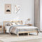 vidaXL Bed Frame with Headboard without Mattress 150x200 cm King Size