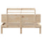 vidaXL Bed Frame with Headboard without Mattress 120x190 cm Small Double