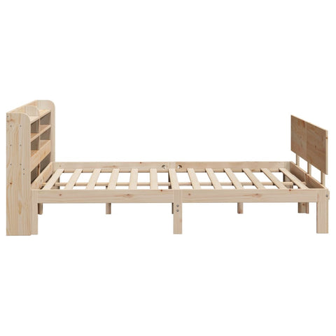 vidaXL Bed Frame with Headboard without Mattress 120x190 cm Small Double