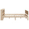 vidaXL Bed Frame with Headboard without Mattress 120x190 cm Small Double