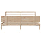 vidaXL Bed Frame with Headboard without Mattress 180x200 cm Super King