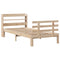 vidaXL Bed Frame with Headboard without Mattress 90x190 cm Single