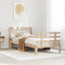 vidaXL Bed Frame with Headboard without Mattress 90x190 cm Single