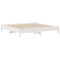 vidaXL Bed Frame without Mattress White 200x200 cm Solid Wood Pine