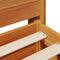 vidaXL Bed Frame without Mattress Wax Brown 140x200 cm Solid Wood Pine