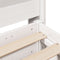 vidaXL Bed Frame without Mattress White 140x190 cm Solid Wood Pine