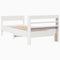 vidaXL Bed Frame without Mattress White 90x190 cm Single Solid Wood Pine