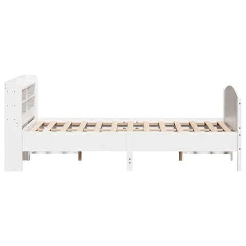 vidaXL Bed Frame without Mattress White 160x200 cm Solid Wood Pine