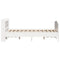 vidaXL Bed Frame without Mattress White 160x200 cm Solid Wood Pine