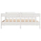 vidaXL Bed Frame without Mattress White 200x200 cm Solid Wood Pine