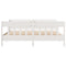 vidaXL Bed Frame without Mattress White 180x200 cm Super King Solid Wood Pine