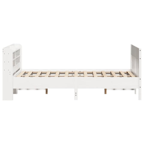 vidaXL Bed Frame without Mattress White 160x200 cm Solid Wood Pine