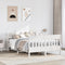 vidaXL Bed Frame without Mattress White 160x200 cm Solid Wood Pine