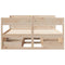 vidaXL Bed Frame without Mattress 160x200 cm Solid Wood Pine