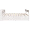 vidaXL Bed Frame without Mattress White 160x200 cm Solid Wood Pine