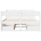 vidaXL Bed Frame without Mattress White 150x200 cm King Size Solid Wood Pine