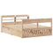 vidaXL Bed Frame without Mattress 120x190 cm Small Double Solid Wood Pine
