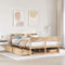 vidaXL Bed Frame without Mattress 120x190 cm Small Double Solid Wood Pine