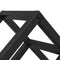 vidaXL Wine Rack for 9 Bottles - 63 x 16.5 x 25 cm - Powder-coated Steel