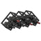 vidaXL Wine Rack for 9 Bottles - 63 x 16.5 x 25 cm - Powder-coated Steel
