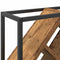vidaXL Wine Rack Old wood 51 x 18 x 52.5 cm Engineered wood