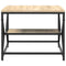 vidaXL Coffee Table with Shelf in Sonoma Oak – 51x50x40 cm – Made from Engineered Wood