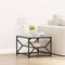 vidaXL Coffee Table Grey sonoma 51 x 50 x 40 cm