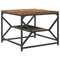 vidaXL Coffee Table with Shelf - Rustic Wood Look, 51x50x40 cm, Made of Engineered Wood