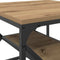vidaXL Coffee Table Artisan oak 51 x 50 x 40 cm