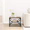 vidaXL Coffee Table Artisan oak 51 x 50 x 40 cm