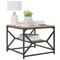 vidaXL Coffee Table Artisan oak 51 x 50 x 40 cm