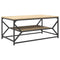 vidaXL Coffee Table with Shelf Sonoma Oak 90x50x40 cm Engineered Wood