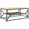 vidaXL Coffee Table with Shelf Sonoma Oak 90x50x40 cm Engineered Wood