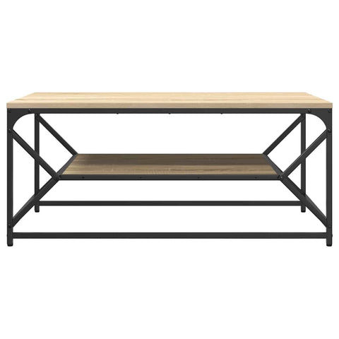 vidaXL Coffee Table Sonoma oak 90 x 50 x 40 cm