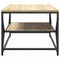 vidaXL Coffee Table with Shelf Sonoma Oak 90x50x40 cm Engineered Wood