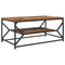 vidaXL Coffee Table Old wood 90 x 50 x 40 cm Engineered wood and steel
