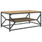 vidaXL Coffee Table Artisan oak 90 x 50 x 40 cm