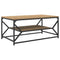vidaXL Coffee Table Artisan oak 90 x 50 x 40 cm