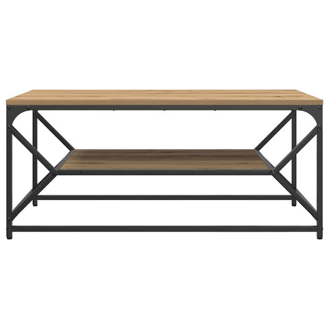 vidaXL Coffee Table Artisan oak 90 x 50 x 40 cm
