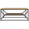 vidaXL Coffee Table Artisan oak 90 x 50 x 40 cm