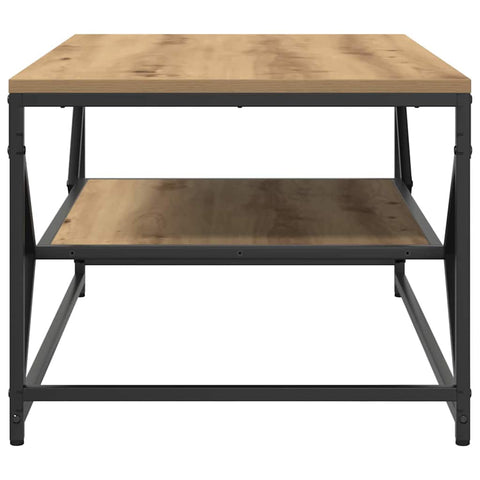 vidaXL Coffee Table Artisan oak 90 x 50 x 40 cm