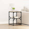 vidaXL Side Table Sonoma Oak 41x40x60 cm Engineered Wood