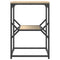 vidaXL Side Table Sonoma Oak 41x40x60 cm Engineered Wood