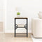 vidaXL Side Table Smoked Oak 41x40x60 cm Engineered Wood