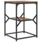 vidaXL Side Table Smoked Oak 41x40x60 cm Engineered Wood
