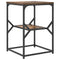 vidaXL Side Table Smoked Oak 41x40x60 cm Engineered Wood