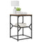 vidaXL Side Table Smoked Oak 41x40x60 cm Engineered Wood