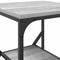 vidaXL Side Table Grey Sonoma 41x40x60 cm Engineered Wood