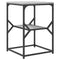 vidaXL Side Table Grey Sonoma 41x40x60 cm Engineered Wood