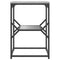 vidaXL Side Table Grey Sonoma 41x40x60 cm Engineered Wood